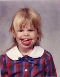Cassandra at 3 years old.