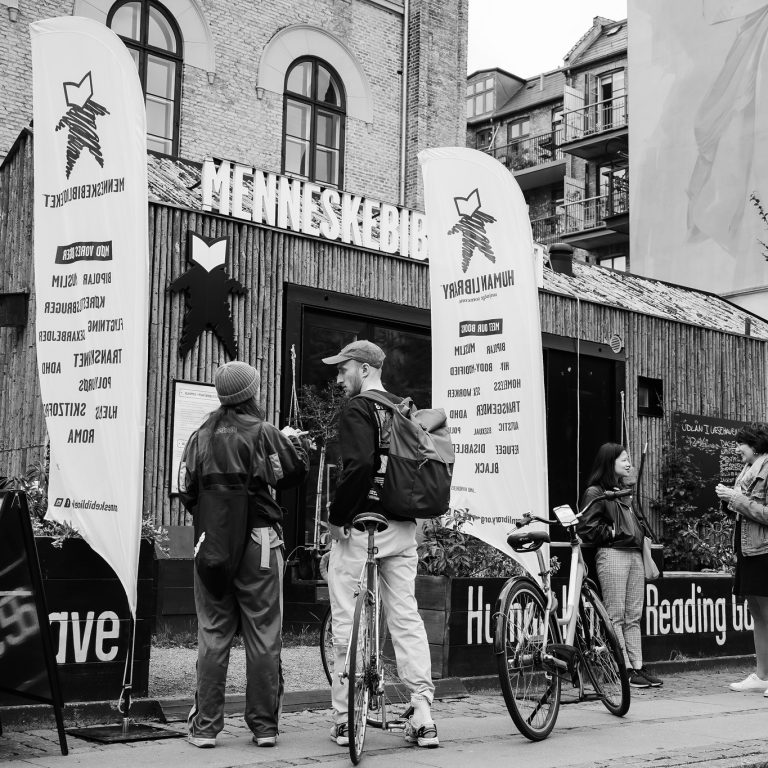 The Reading Garden at the Human Library