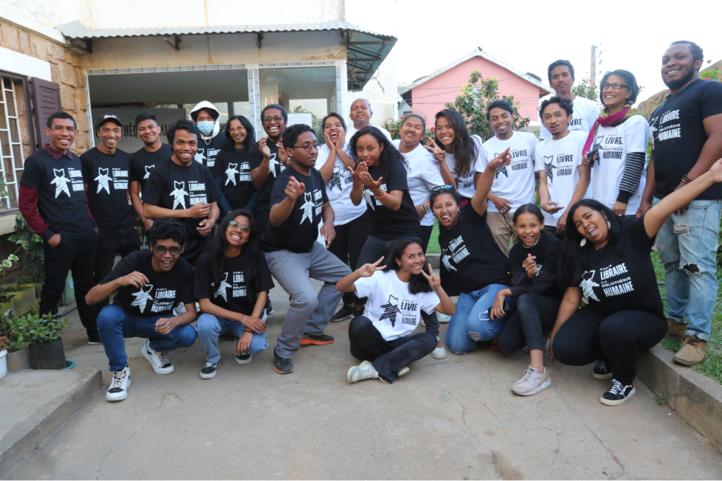 The great team from the Human Library on Madagascar.